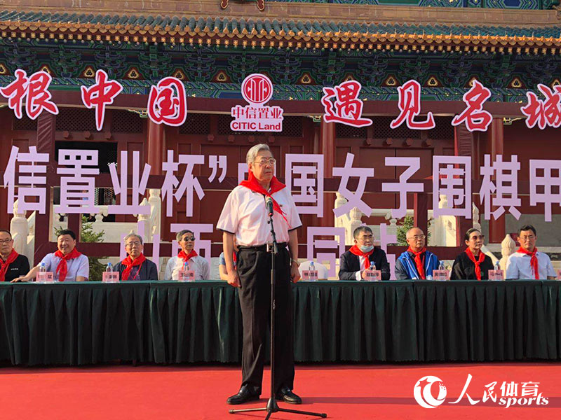 中國圍棋協會主席林建超講話